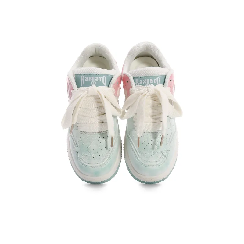 Cob Slip-Resistant Water-Resistant Lightweight Low-Top Skateboard Shoes Women's-7