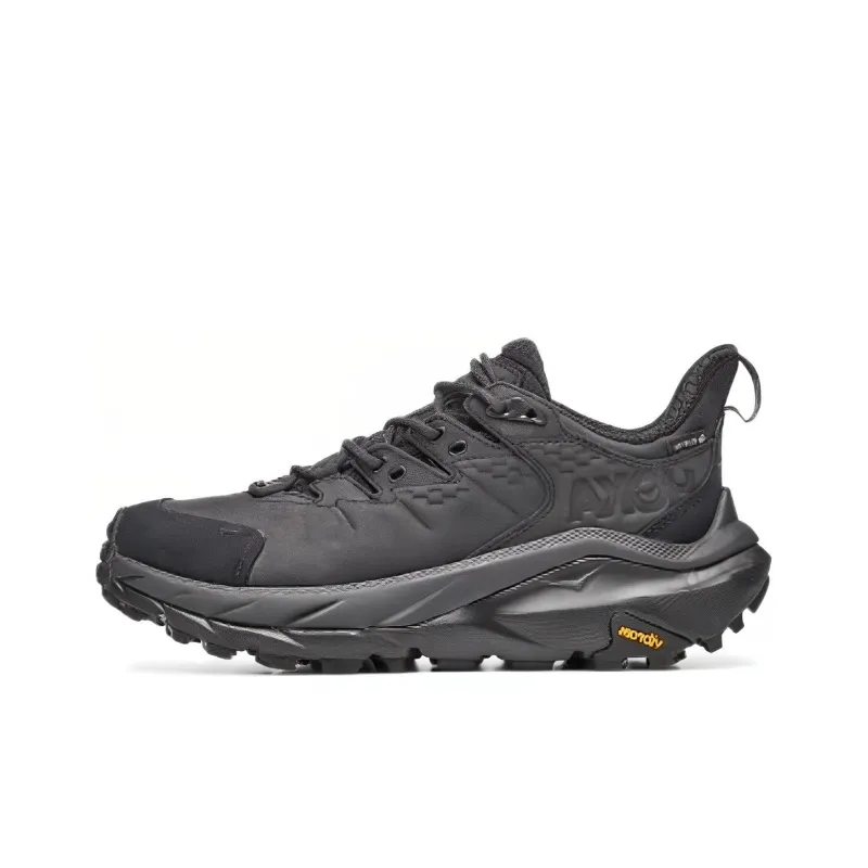 HOKA ONE ONE Kaha 2 Cushioned Anti-Slip Wear-Resistant And Water-Resistant Low-Top Outdoor Shoes Women's Black-0