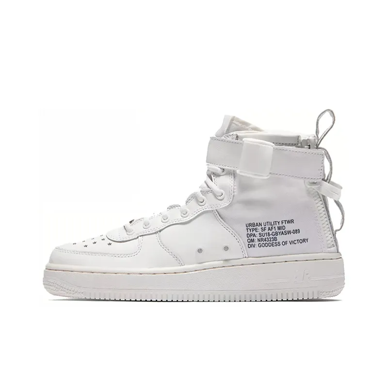 Nike Sf Air Force 1 Mid White GS-0