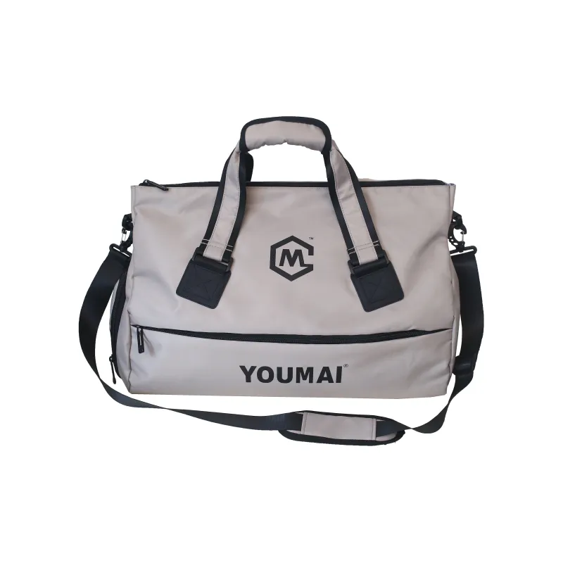 NIGEER Nylon Gym Bag Large Size Unisex Black/Gray/Pink/Red-2