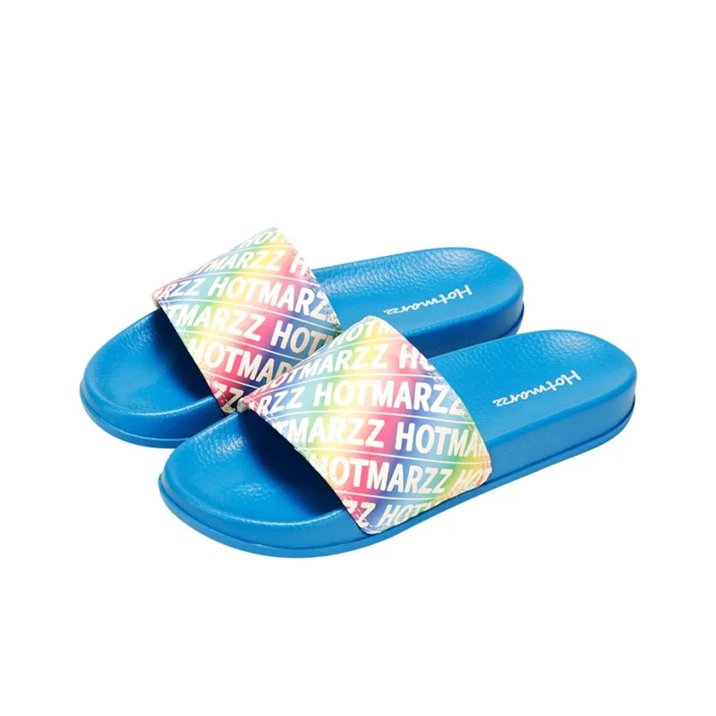 HOTMARZZ Slide Slippers Unisex Red/Blue-7