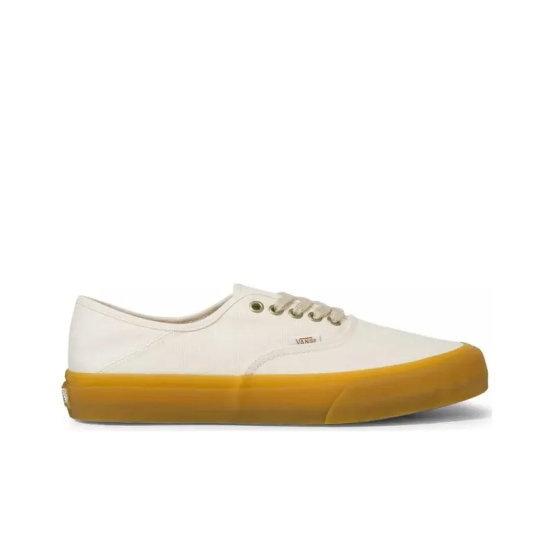 Vans Authentic Breathable Wear Resistant Non Slip Low Top Casual Skate Shoes Ivory White-1