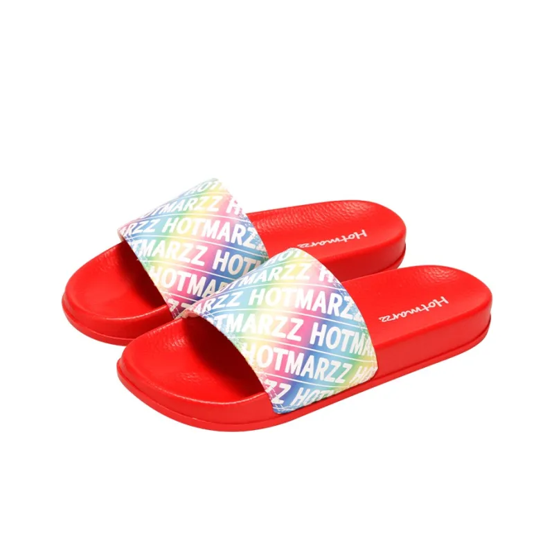 HOTMARZZ Slide Slippers Unisex Red/Blue-3