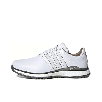 Adidas Tour360 XT SL Spikeless 2.0 Wide Golf Shoes 'Cloud White Dark Silver Metallic'