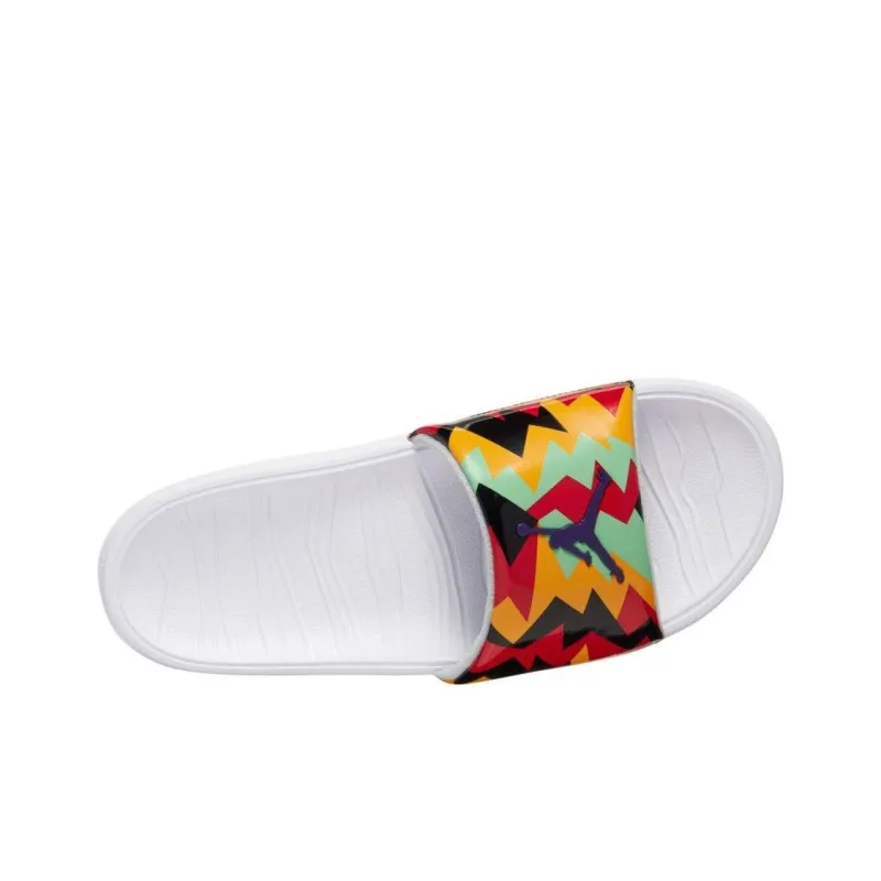 JORDAN Break Slide 'White Multi Color'-2