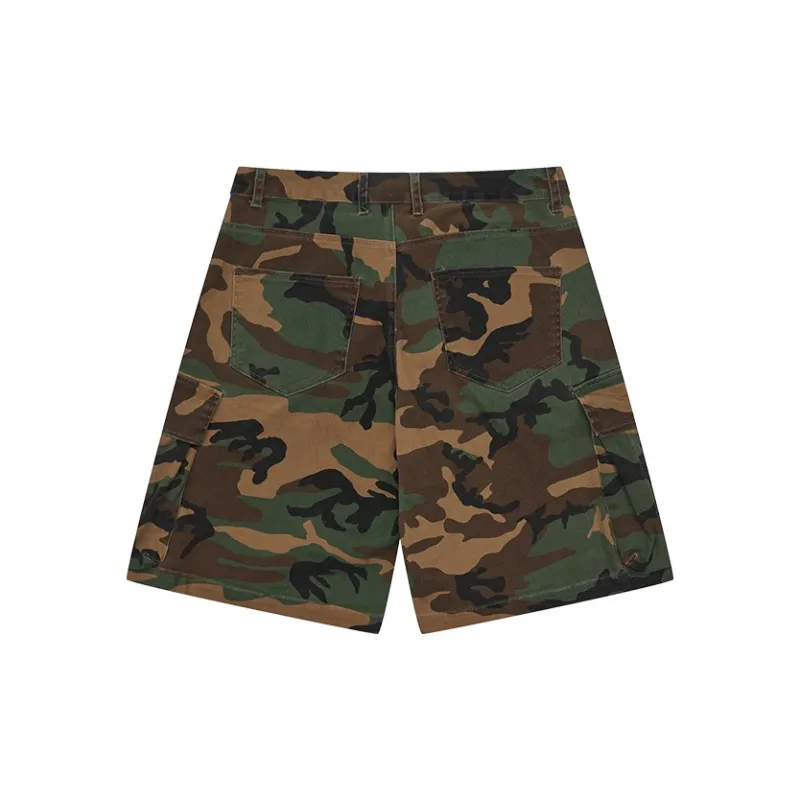 PRO CITY Cargo Shorts Unisex Camouflage-1