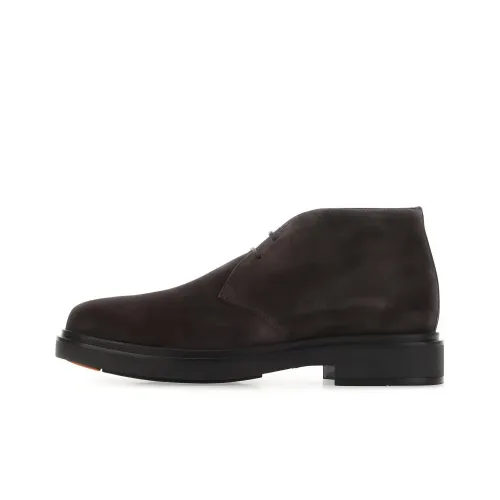 Santoni Ankle Boots Men Brown