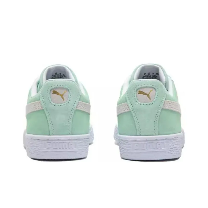 Puma Suede White And Green-2
