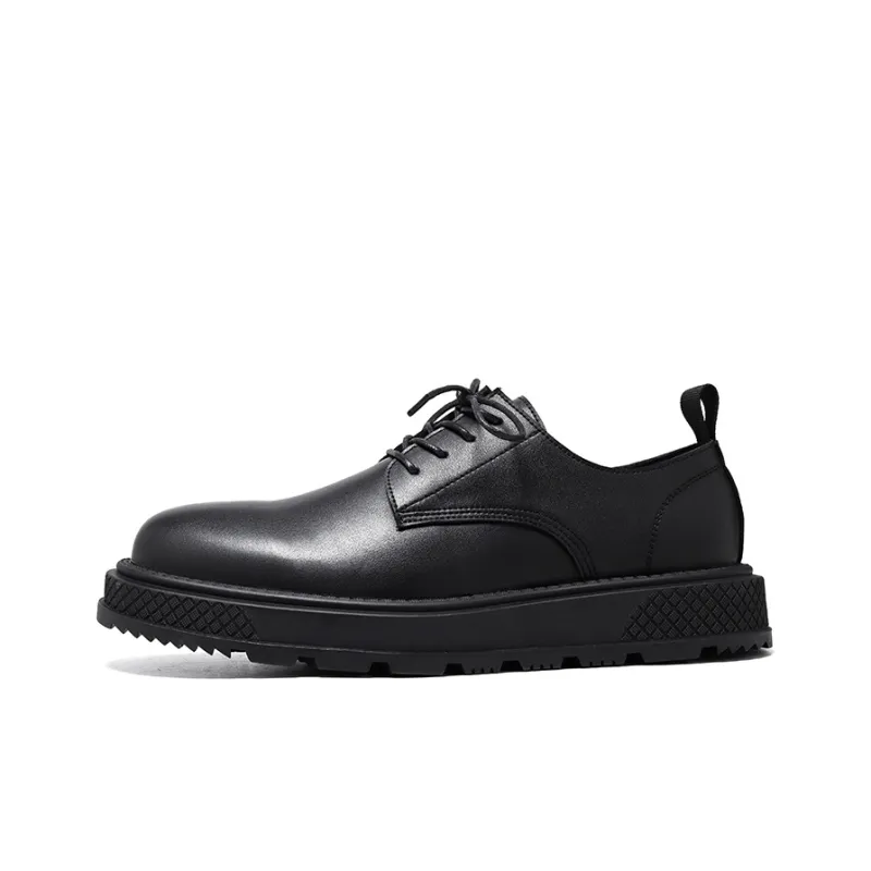LUOMAIKE Dress Shoes Men Low Top Black, White, Brown-0