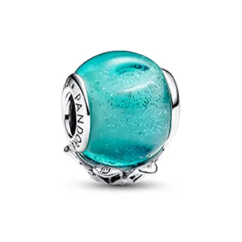 Pandora 925 Sterling Silver Pendants Women's Blue