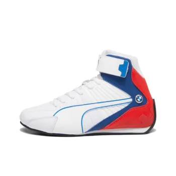 Puma BMW Motorsport X Kart Cat Mid 'White Pop Red'