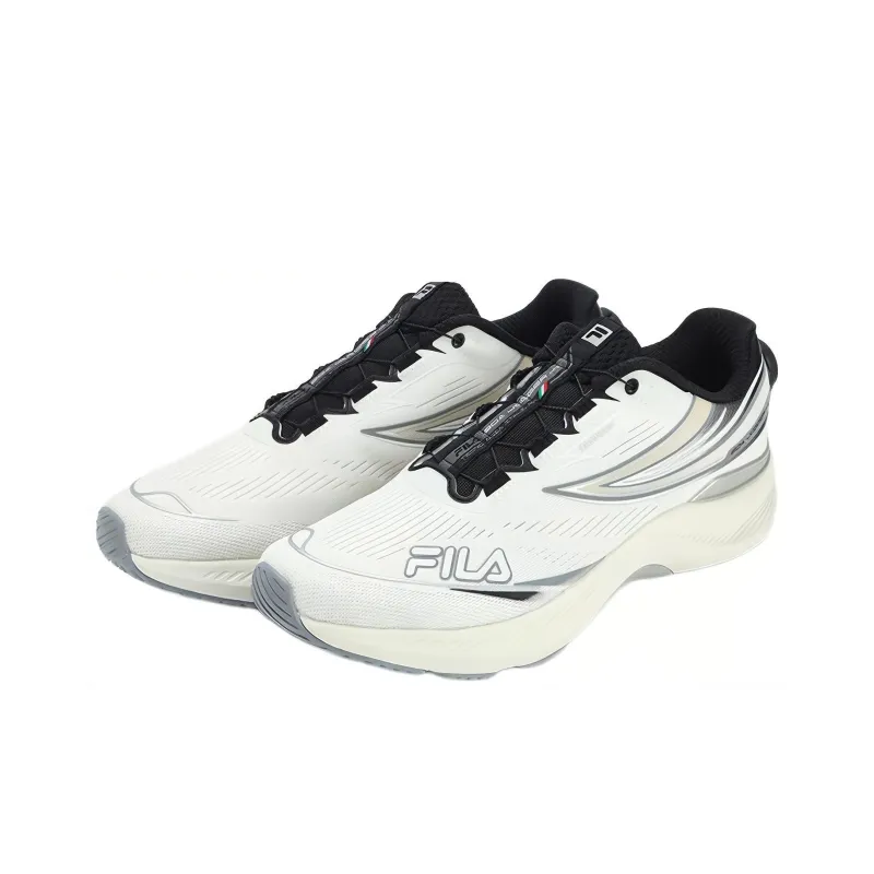 FILA BOA JOGGER M'S Anti Slip Wear Resistant Low Top Running Shoes Men's Black White-2