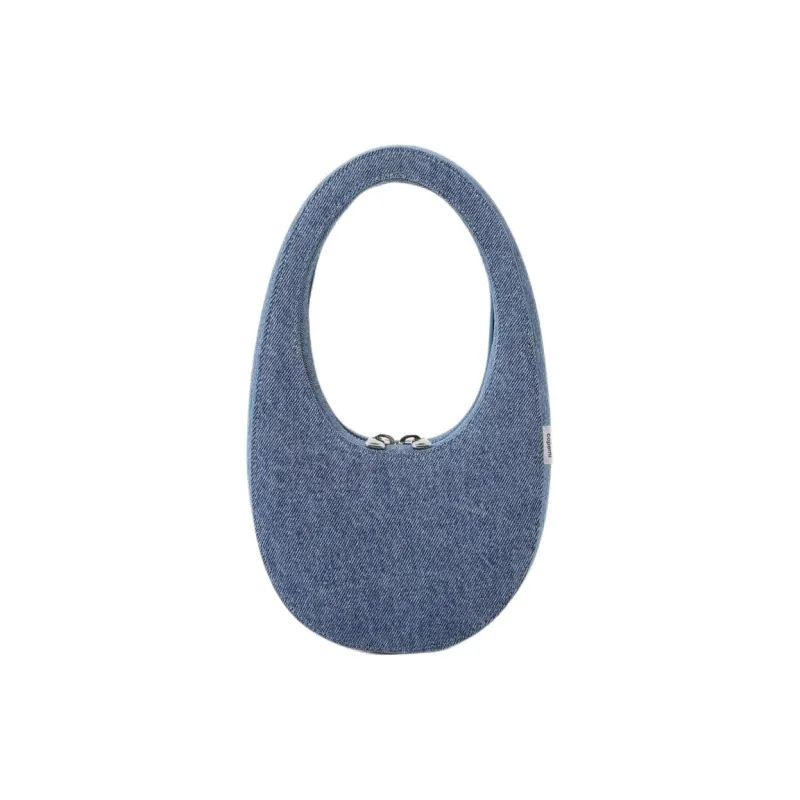 COPERNI Cotton Denim Handbag Women's Blue-0