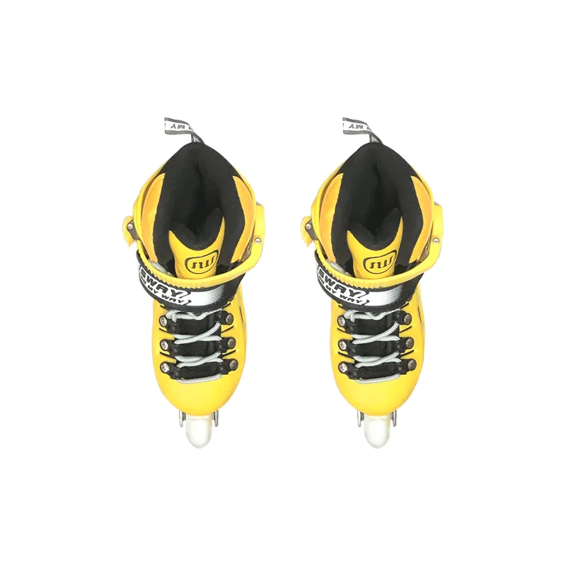 Sway China-Chic Roller Skates Fashion Casual Inline Skate Unisex Dynamic Yellow Snow Mountain White-2