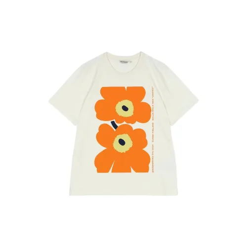 Marimekko T-Shirts Unisex Orange