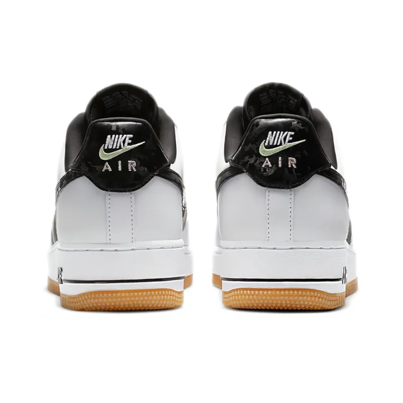 Nike Air Force 1 Low White Ripstop Camo Black Gum-4