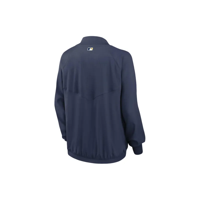 Nike Milwaukee Brewers Women's's Nike Mlb Full Zip Hoodie-1