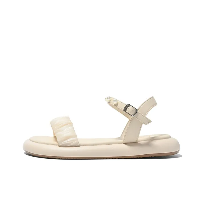 ZHR Strap Sandals 2.5cm Women's Beige-0