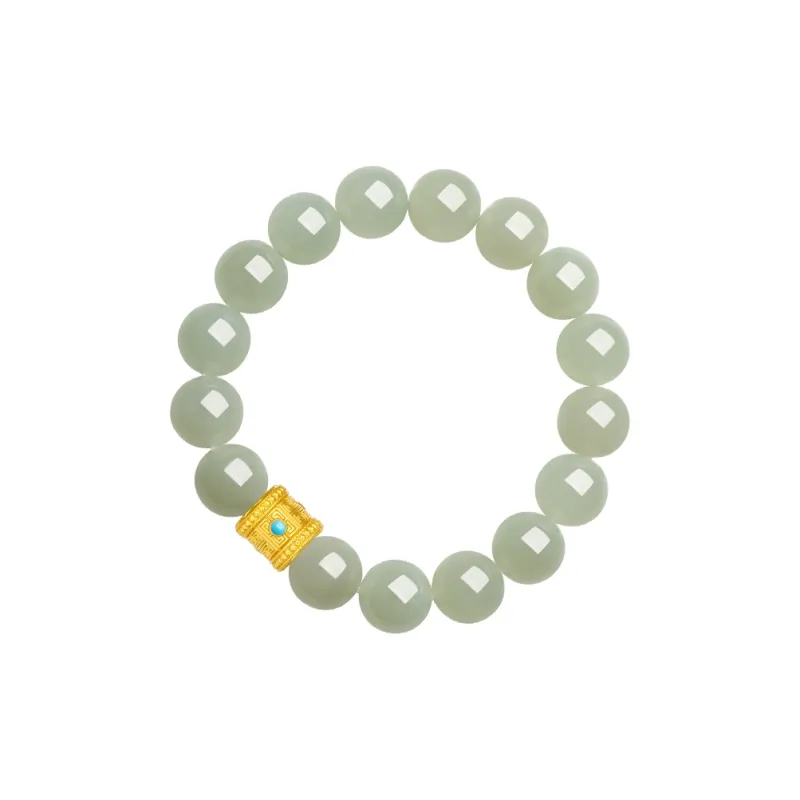 ZHOU LIU FU Bracelets Green Jade Women's-2
