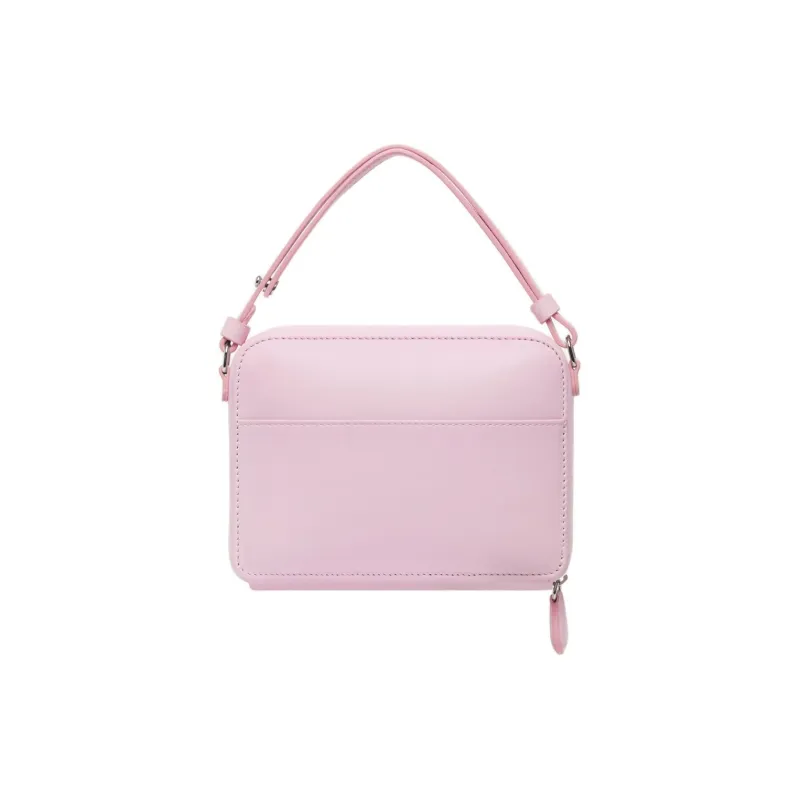 COURREGES Cloud Logo Plaque Zip Up Shoulder Bag-2