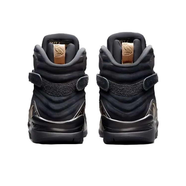Jordan 8 Retro Ovo Black-3