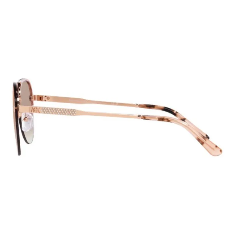 MICHAEL KORS Aviator Sunglasses Women's Gold-3