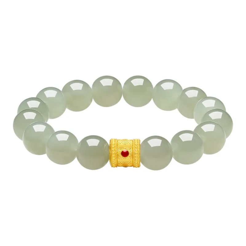 ZHOU LIU FU Bracelets Green Jade Women's-0