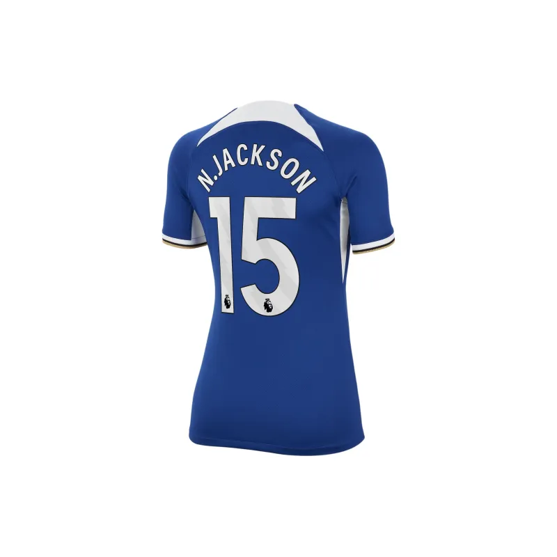 Nike Nicolas Jackson Chelsea 2023/24 Stadium Home Soccer Jerseys Women's Blue-1