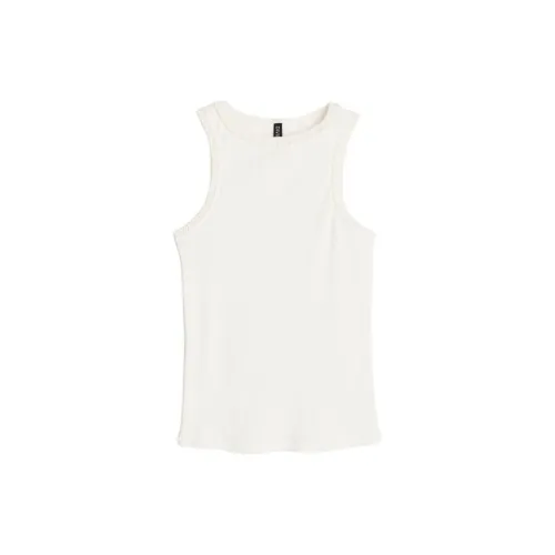 H&M Tank Tops Women's Cream