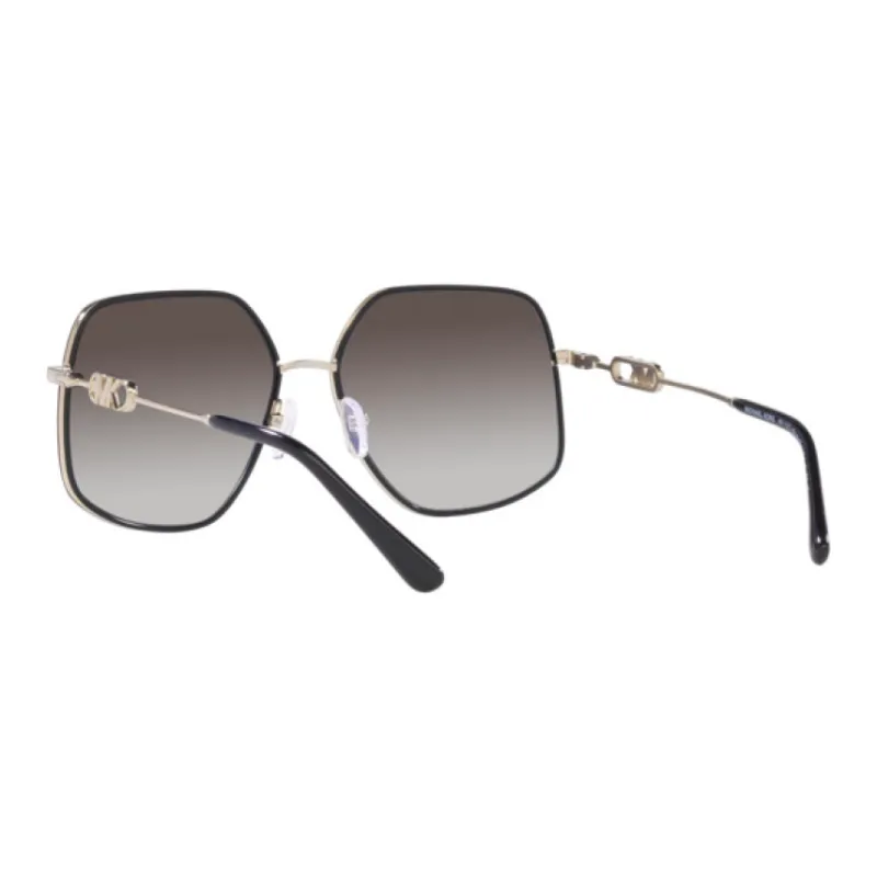 MICHAEL KORS Irregular Shape Sunglasses Men's Black-3