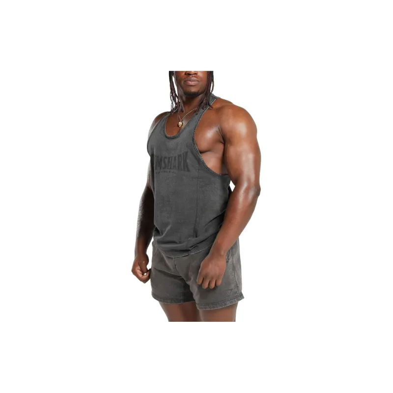GYMSHARK Tank Top Men's Agate Gray-2