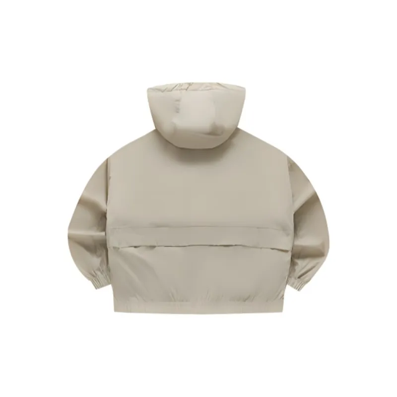 FILA FUSION SS24 UV Protection Breathable Sun Protection Clothing Women's Light Bean Paste Brown-1