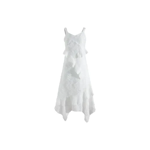 TORIGHT Slip Dresses Women's Jasmine White