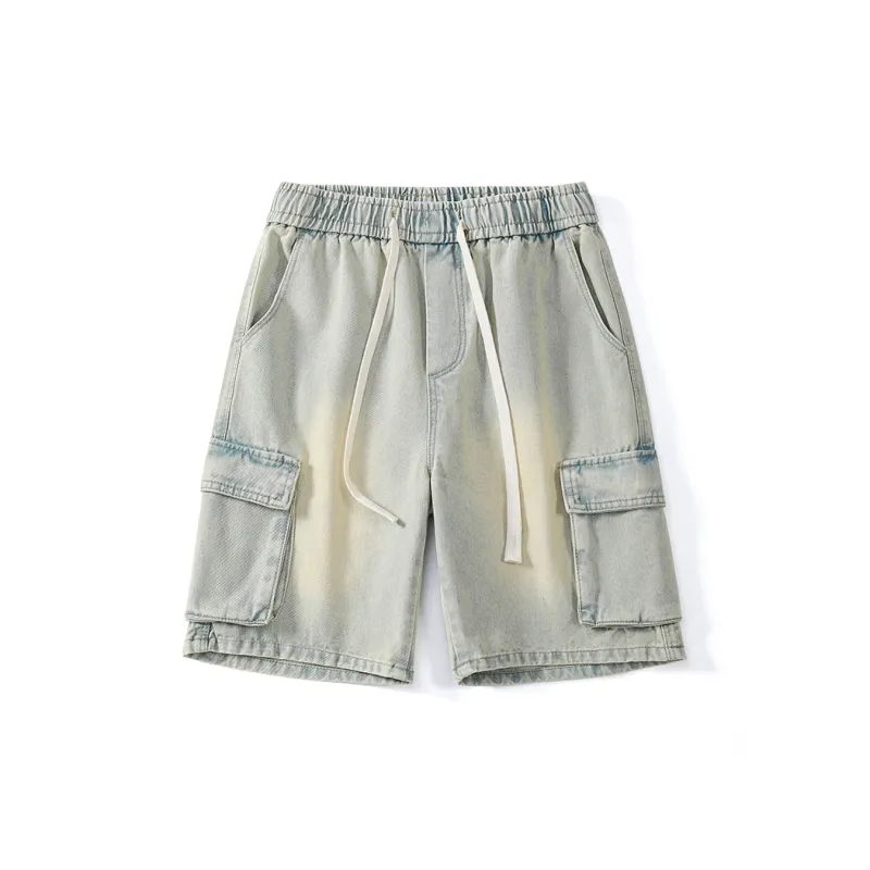 FALIAMS Denim Shorts Unisex-17