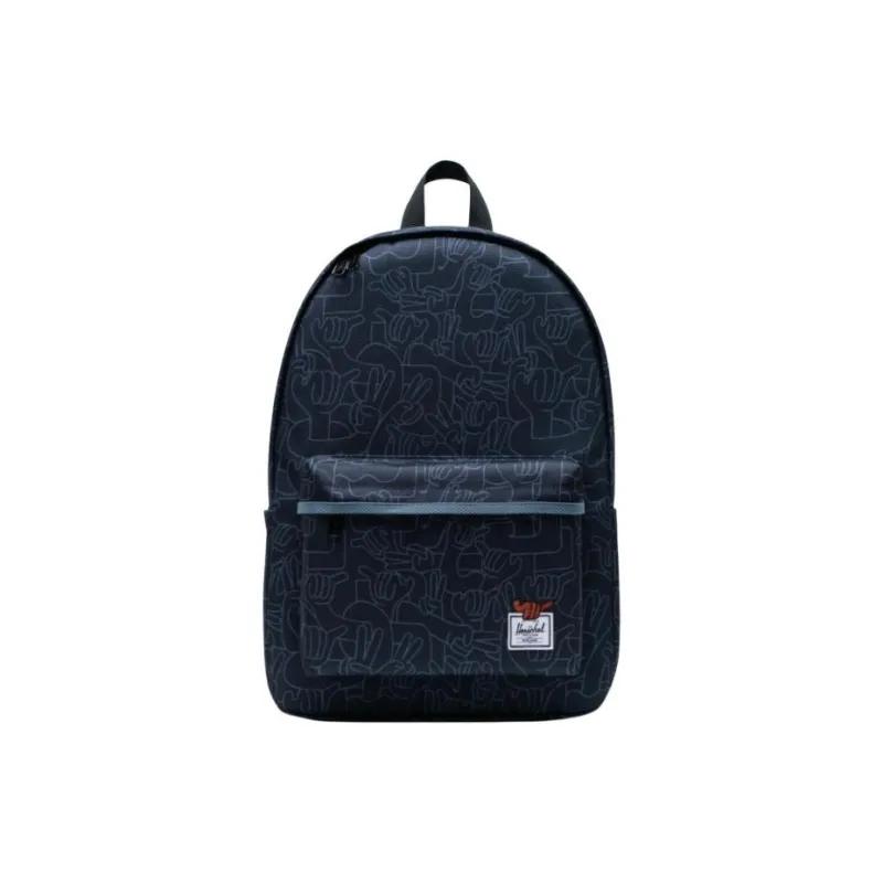 Herschel Polyester Backpack Extra Large Unisex Navy Blue-0