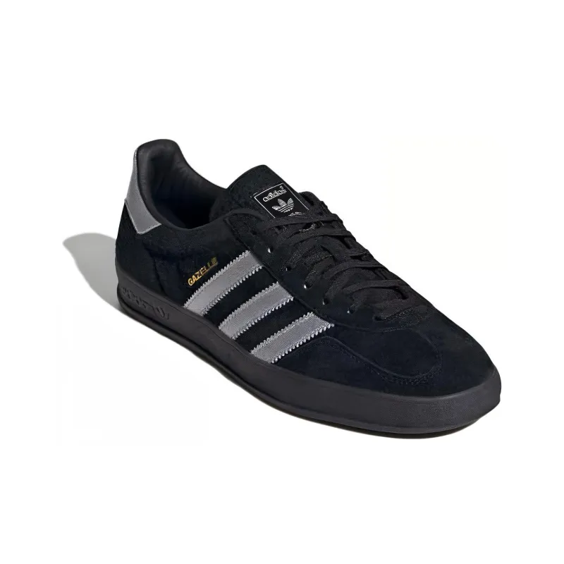 Adidas Gazelle Indoor Core Black Matte Silver-1