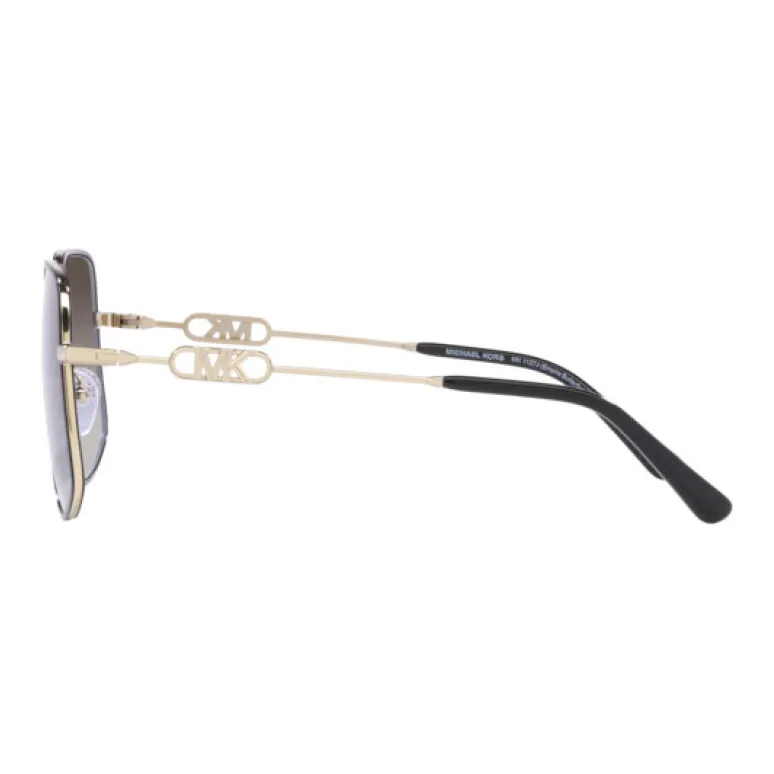 MICHAEL KORS Irregular Shape Sunglasses Men's Black-2