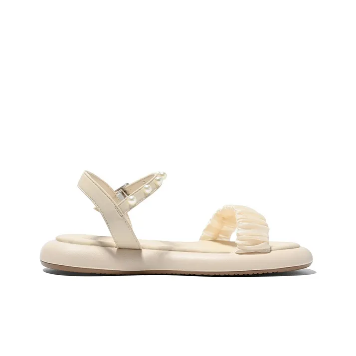 ZHR Strap Sandals 2.5cm Women's Beige-1