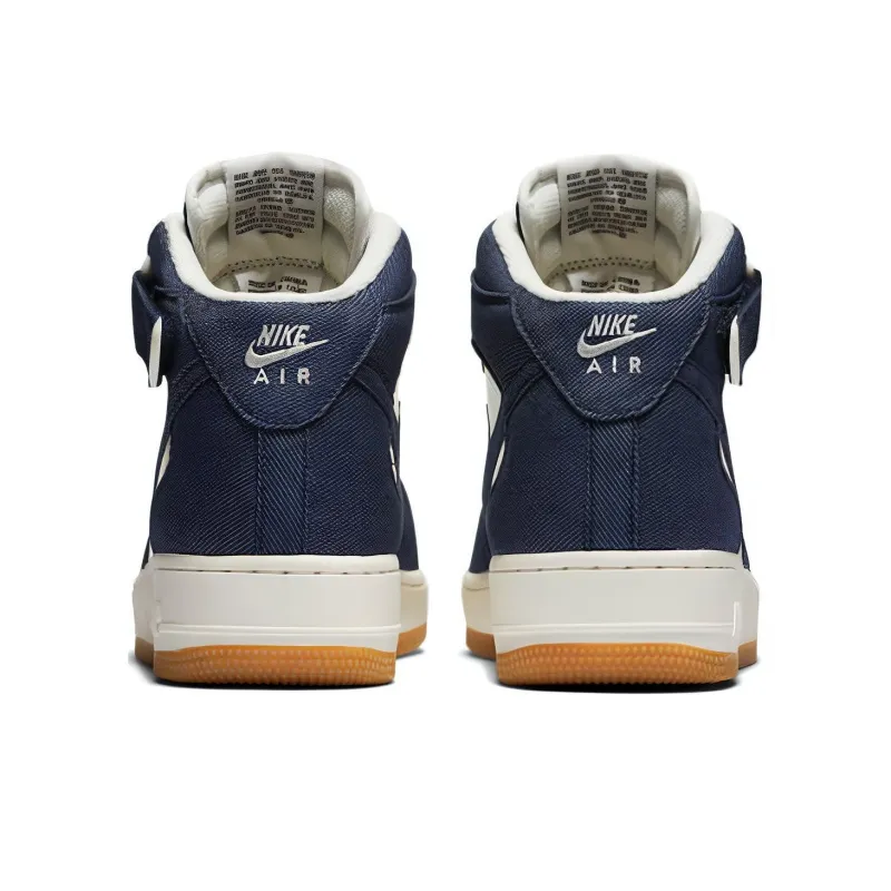 Nike Air Force 1 Mid '07 Denim Gum-4
