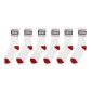 6 Pack (Red, Black, White, Multicolor)