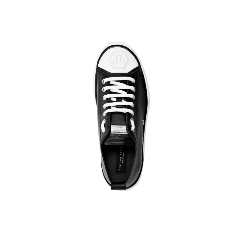 PHILIPP PLEIN MEGASTAR Low-Top Skateboard Shoes Women's Black-2