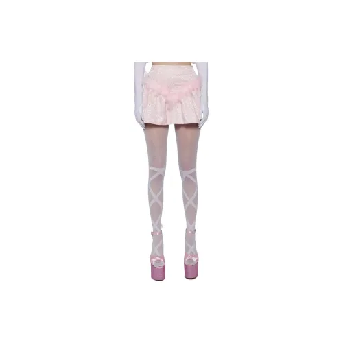 Dolls Kill Casual Short Skirts Women's Light Pink