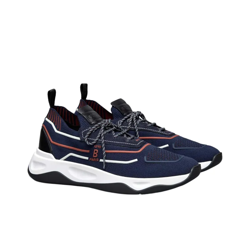 BERLUTI Shadow Low-Top Casual Shoes Men's Blue-1