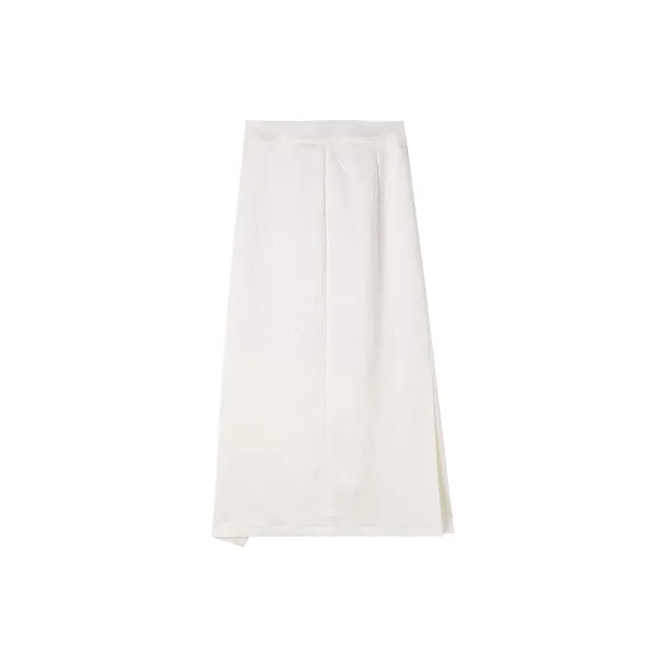 HIPPIEMISS Casual Long Skirts Women's White-1