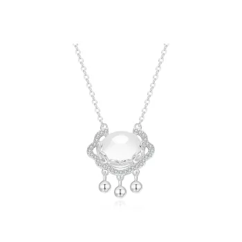 Lao Feng Xiang Chalcedony Jade Necklaces Women's