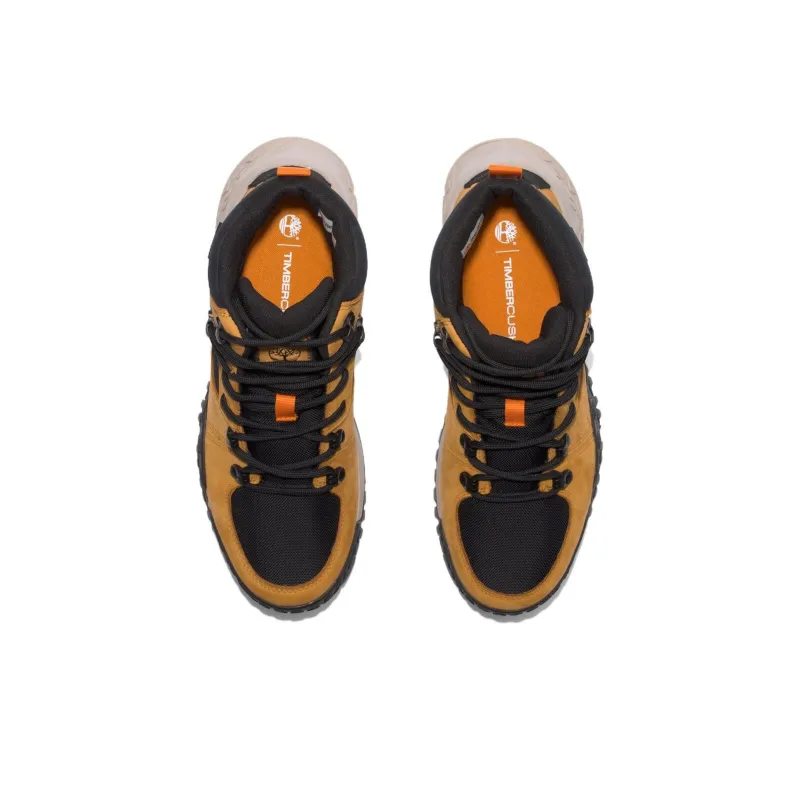 Timberland Motion Scramble Mid Lace Up Waterproof Hikers 'Wheat Nubuck'-3