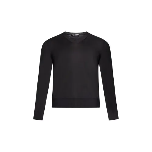 TOM FORD V-neck Cotton Jumper