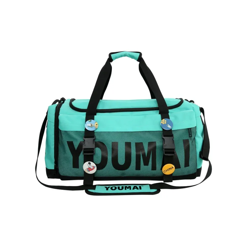 NIGEER Oxford Gym Bag Medium Size Unisex Black/Pink/Yellow/Army Green/Gray/Red/Turquoise-20