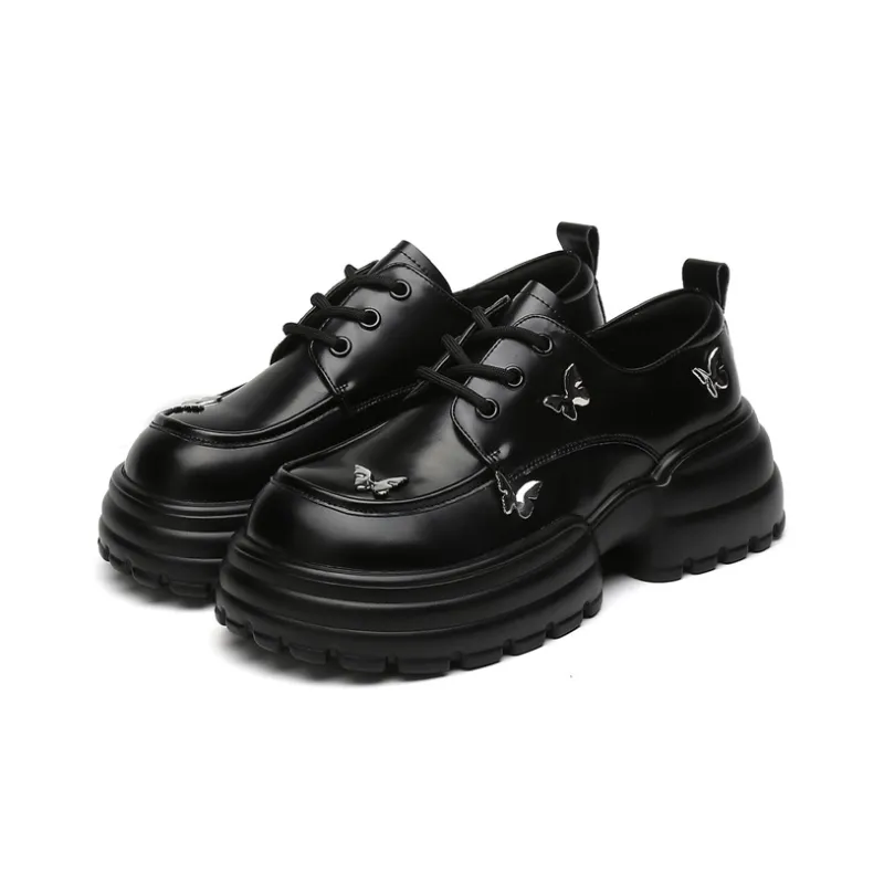 KEKAFU Casual Single Shoes 6cm Women's Black-0