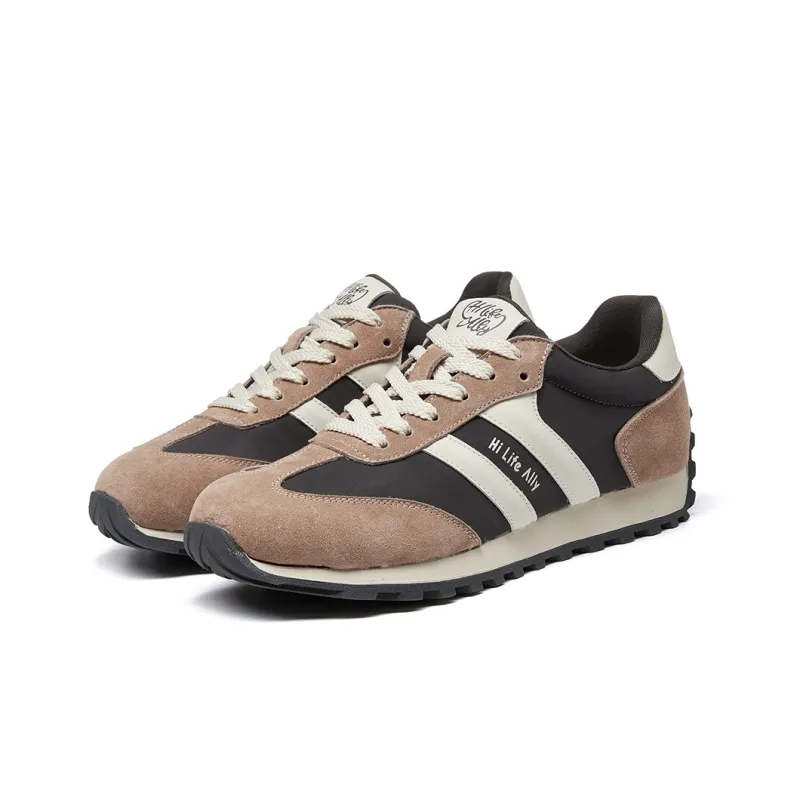HLA Casual Shoes Women's Low Top Coffee/Navy Blue-6